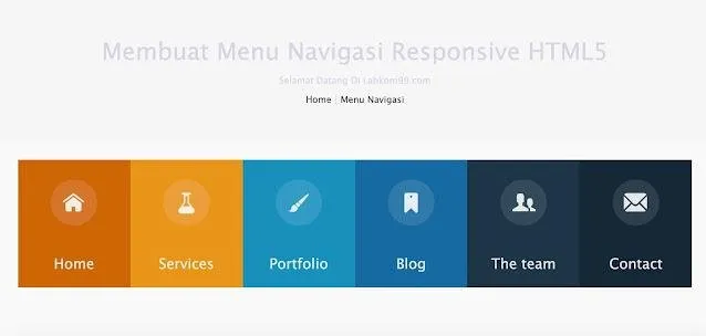 Cara Membuat Menu Horizonal Keren di Blog Terbaru