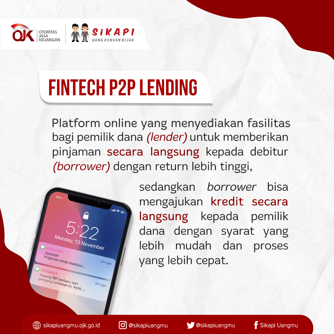 Apa Itu Fintech dan P2P Lending? Cek Fakta Berikut!