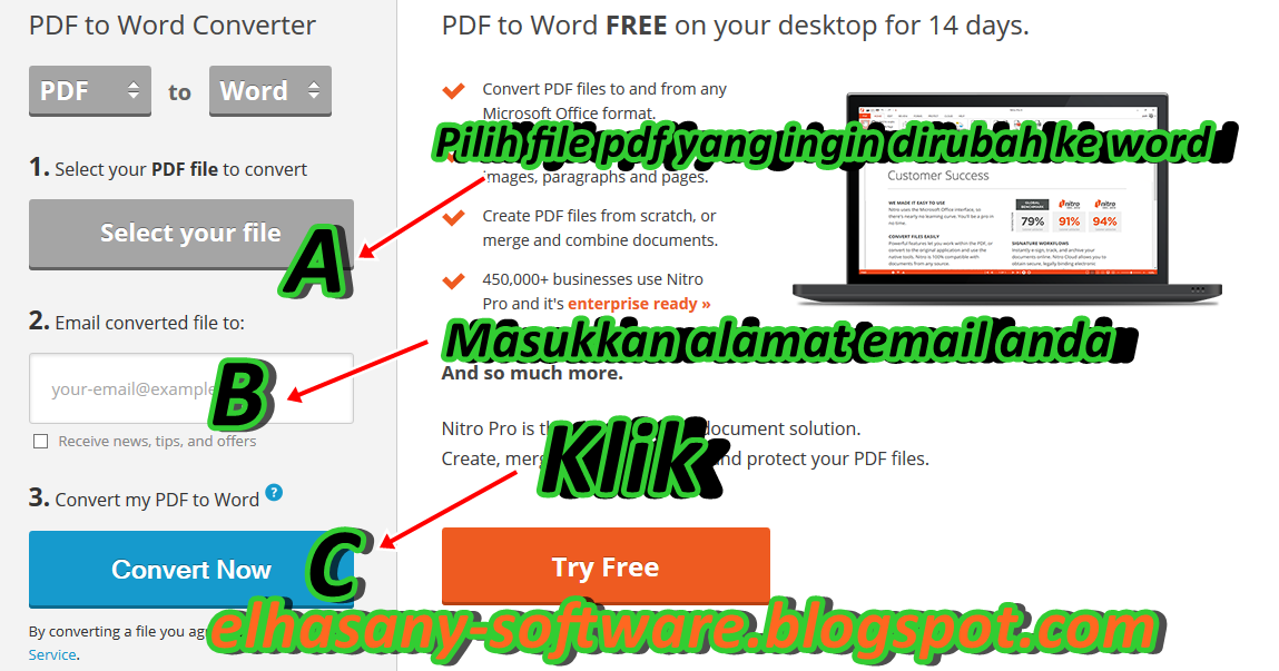 Cara Merubah Teks pdf ke Word Hanya 5 detik