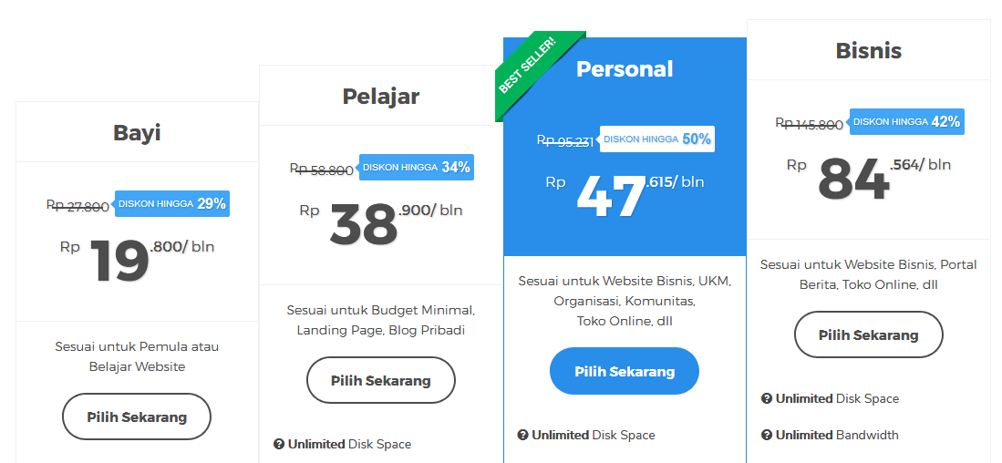 Tips Memilih Hosting Terbaik Unlimited di Indonesia